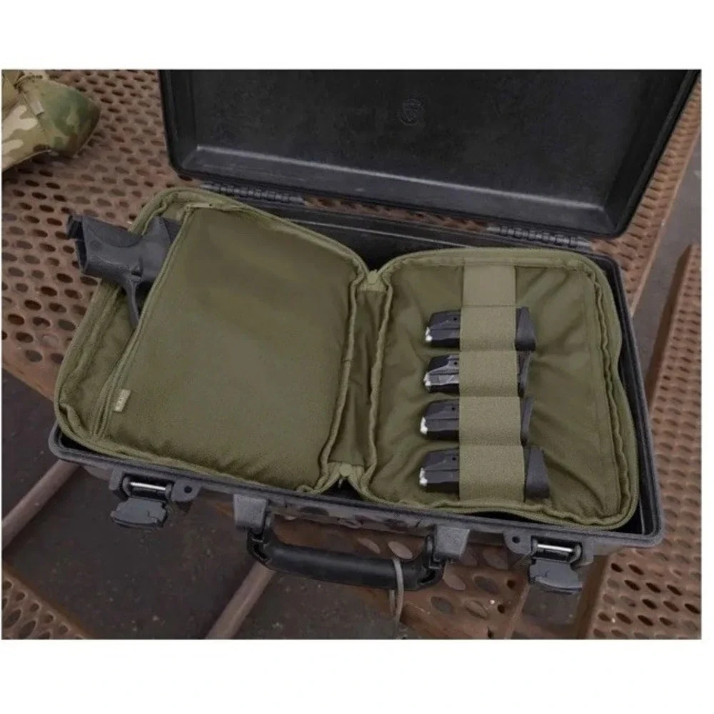 5.11 Tactical Single Pistol Case 58724 Green Tundra Range Bag Water Resistant